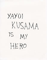 yayoi kusama is my hero
