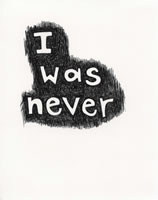 i was never
